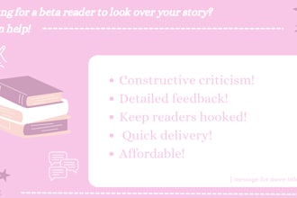 beta read your writing