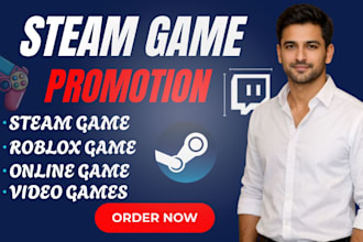 promote your steam game to boost steam game wishlist and steam game marketing