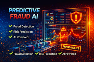 create predictive fraud detection models for financial data