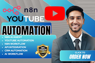 build n8n automation ai agent n8n social media youtube automation