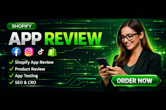 create QA ios ipad android app testing app review shopify app marketing website