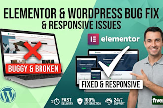 fix your wordpress website and make it fully responsive