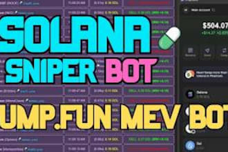 build arbitrage bot, mev, sniper, pump fun, sandwich, volume on solana, eth, bsc