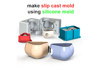 do 3d printable mold designs for silicone casting