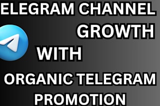 do real telegram promotion, increase telegram subscribers, grow telegram channel