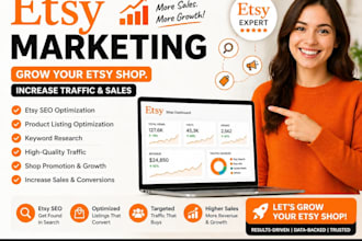 do etsy seo, etsy promotion, etsy sales boost, product listing optimization