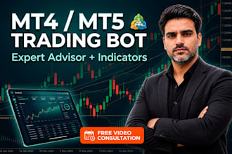 engineer mt4 mt5 eas quant trading bots or indicator