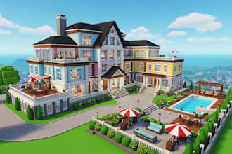 build your bloxburg dream house, mansion, hotel, or custom build