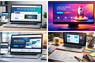 design modern wordpress website, landing page, SEO and speed optimize