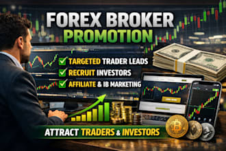 do forex broker promotion and generate targeted forex trader and investor leads