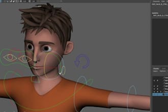 do character modeling and rigging for reallusion, unity, blender, cc4, cc5,