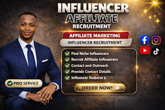 recruit affiliates and influencers to promote your product