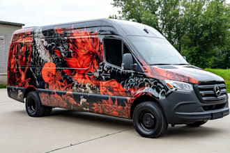 professional vehicle wrap design, car wrap