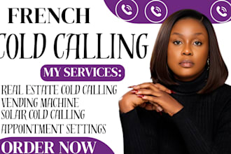 do b2b real estate cold calling, vending machine location and lead generation