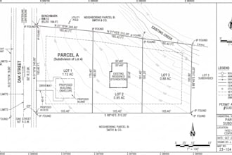 do land survey drawing, landmark, city permit drawing and 2d plans