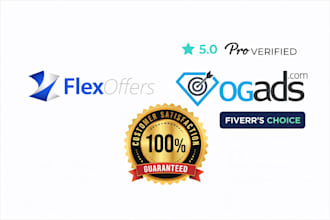 create ogads and flexoffers account for you