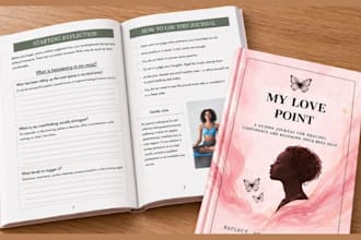 do journal design, workbook design, digital planner, prayer journal, kdp journal