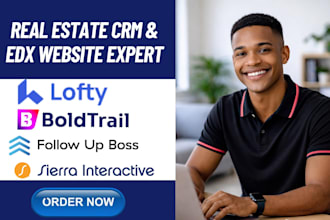 setup real estate crm lofty crm boldtrail sierra interactive follow up boss