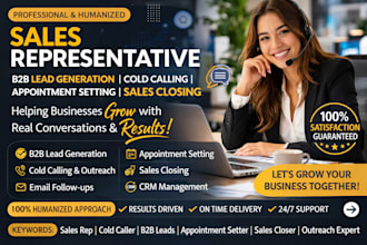 be your high ticket sales closer and b2b sales rep