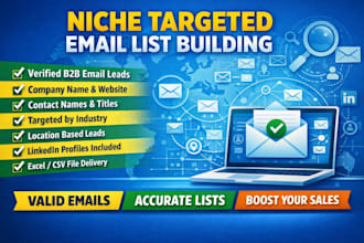 build targeted b2b email lists lead generation and verified email finding