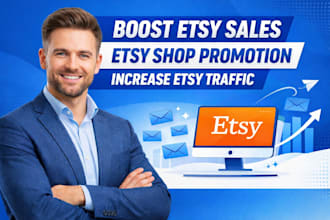 do etsy shop promotion to increase etsy listing sales and etsy traffic ranking