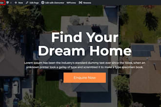 redesign, develop custom real estate website, realtor website with wordpress