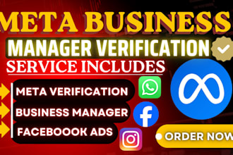 setup whatsapp business API, meta business verification and business manager