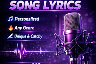 write lyrics for you music