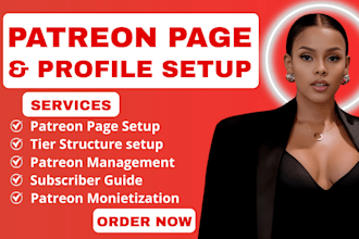 patreon launch and growth strategy setup plus promotion