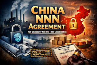 draft a china nnn agreement to protect your product and manufacturing rights