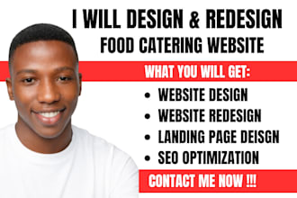 restaurant website catering website food website cafe website food truck website