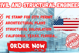 california licensed structural engineer, structural calculations for city permit