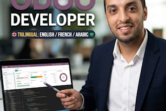 develop custom odoo modules and integrations