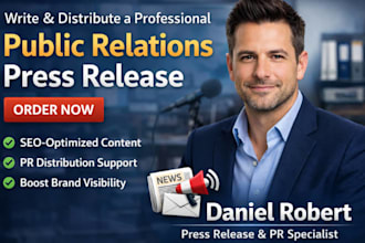 do press release writing and distribution, public relation submit press release