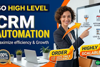 setup ghl crm automation workflow ghl visual assistant sales funnel website