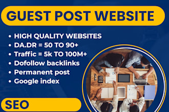 provide UK, USA, india dofollow backlinks guest post sites