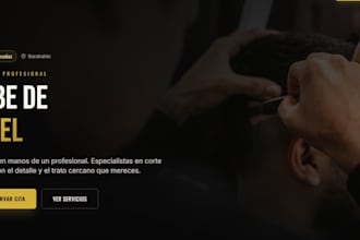 build a professional business website with booking system