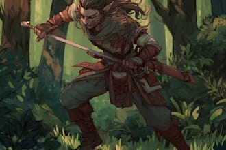 design dnd characters with detailed backstories
