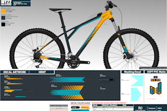 design custom bike decals artwork