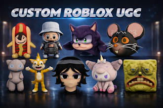 make any custom roblox ugc, and accessories