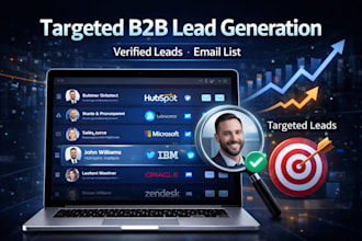 build niche targeted email list for b2b lead generation and email marketing