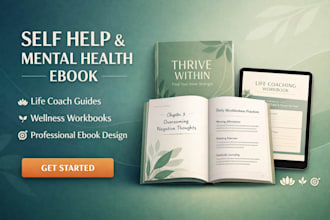 write and design self help, mental health and life coach ebook guide