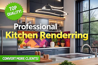 design and render your kitchens in 3d