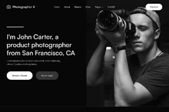 buld pixieset website, redesign pixieset website, showit photography website