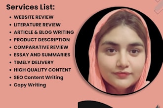 be SEO website content writer or web content writer