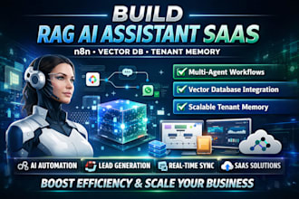 build rag ai assistant saas n8n vector database tenant memory system