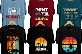 desing modern custom t shirt desing, typrography and vintage tshirt