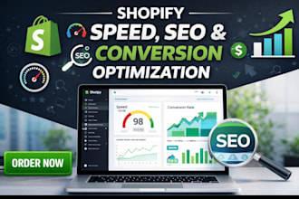 optimize shopify store speed SEO and conversion for more sales