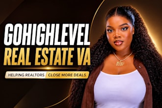 be gohighlevel real estate agency virtual assistant va ghl website