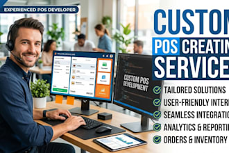 create pos software for restaurant and other business